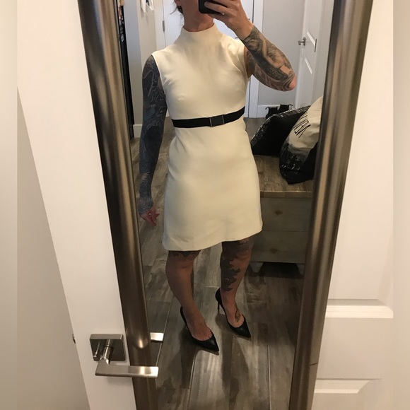 🍀 - David koma cream Colour buckle mini FW 15 - see measurements (6) - Picture 1 of 17